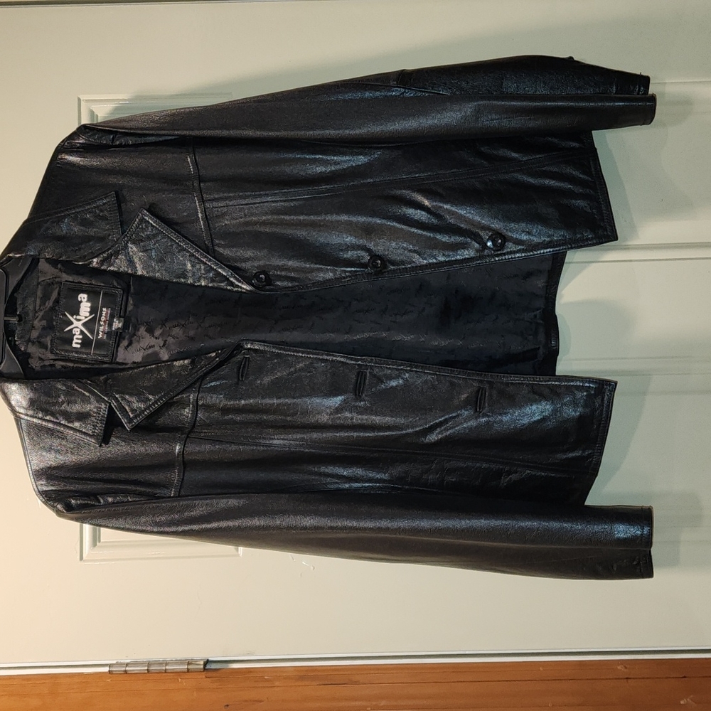 Leather jacket